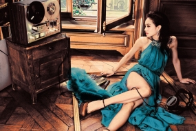 Jolin Tsai Для ELLE Taiwan 09/2011