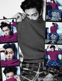 Big Bang (T.O.P) для Harper’s Bazaar September 2014