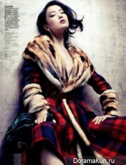 Du Juan для Vogue China август 2012