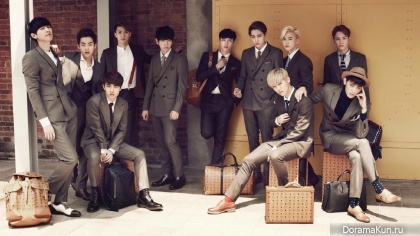 EXO для MCM F/W 2014 CF