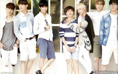 GOT7 для 10+Star Magazine August 2014