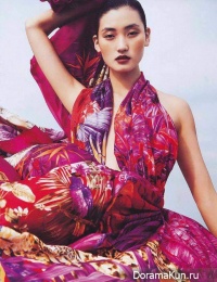Lina Zhang для Marie Claire China январь 2012
