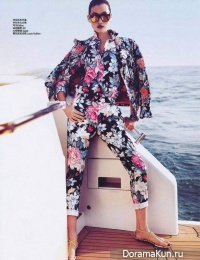 Lina Zhang для Marie Claire China январь 2012