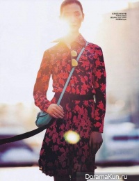 Lina Zhang для Marie Claire China январь 2012