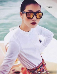 Lina Zhang для Marie Claire China январь 2012