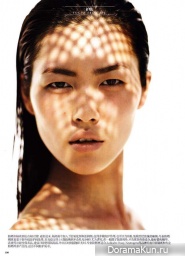 Liu Wen для Vogue China июнь 2011