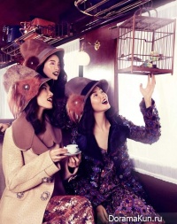 Tian Yi, Bonnie Chen и др. для Louis Vuitton Collections 2012 Vogue China