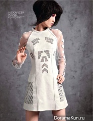 Wang Xiao для Harpers Bazaar Singapore март 2012