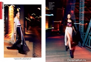 Xiao Wen для Vogue China октябрь 2011