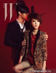 Park Sang Hyun & Sandara Park