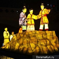 Фестиваль фонарей в Сеуле