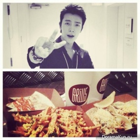 Донхэ из Super Junior открыл ресторан тако Grill 5 Taco