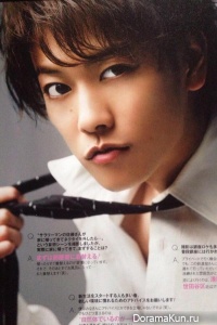 Sato Takeru для CanCam May 2014