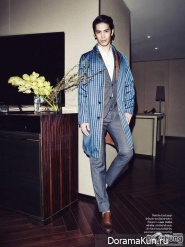 Son Songpaisarn для Harper's Bazaar January 2014