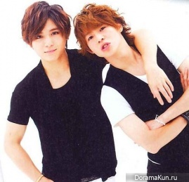 Yamada Ryosuke и Arioka Daiki для Duet August 2014