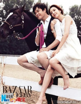 Chen Sicheng и Tong Liya для Harper's Bazaar August 2012