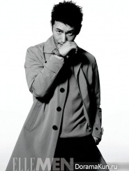 Huang Xiao Ming для ELLE April 2014