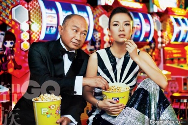 John Woo и Zhang Ziyi для GQ November 2014