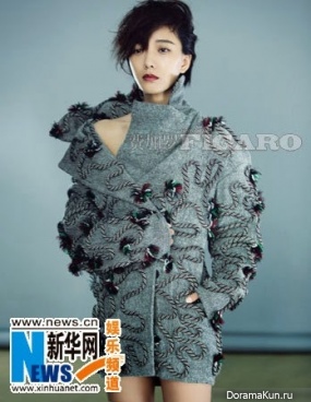 Wang Luodan для Figaro November 2014