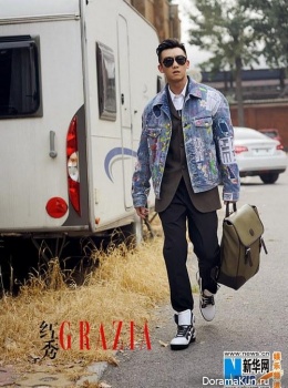Zheng Kai для Grazia November 2014