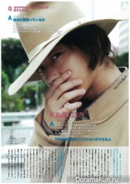 Sato Takeru для Tokyo Girls Journal September 2014