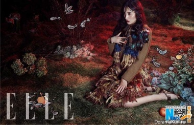 Song Jia для Elle November 2014