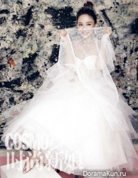 Chen Qiao En for COSMO Bride September 2014