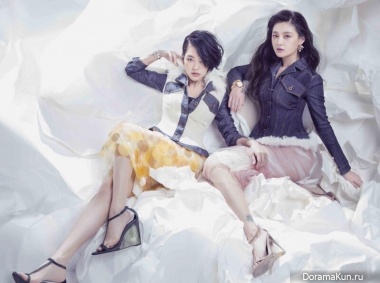 Barbie Hsu и Dee Hsu для Marie Claire April 2015