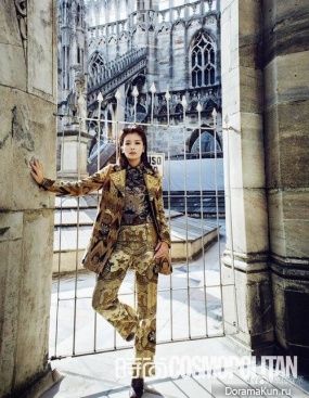 Liu Tao для Cosmopolitan November 2015