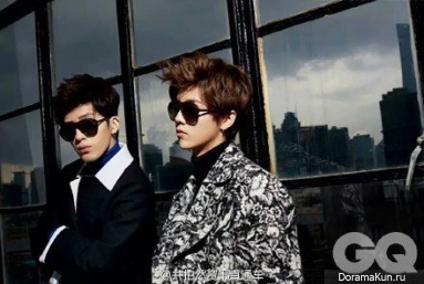 Luhan и Jing Boran для GQ December 2015
