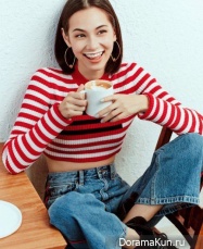 Kiko Mizuhara для ELLE December 2015