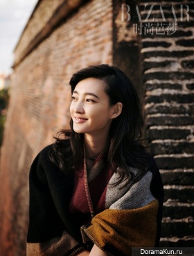 Wang Likun для Harper’s Bazaar January 2015
