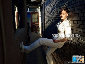 Li Yuchun для Cosmopolitan June 2015