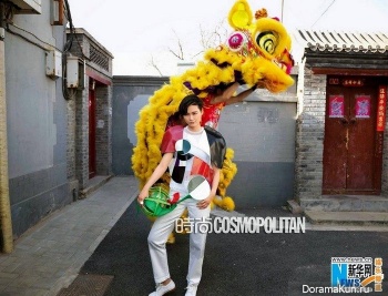 Li Yuchun для Cosmopolitan June 2015
