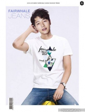 Song Joong Ki для Mark Fairwhale Jeans 2016