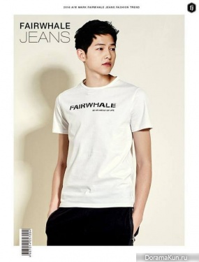 Song Joong Ki для Mark Fairwhale Jeans 2016