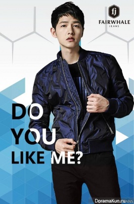 Song Joong Ki для Mark Fairwhale Jeans 2016 CF Extra