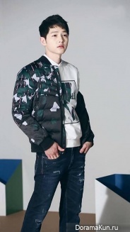 Song Joong Ki для Mark Fairwhale Jeans 2016 CF Extra