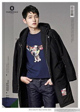 Song Joong Ki для Mark Fairwhale Jeans 2016