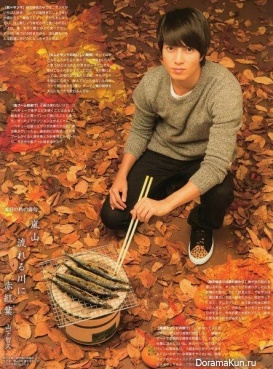 Yamashita Tomohisa для Myojo December 2015