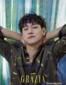 Go Kyung Pyo для Grazia May 2017