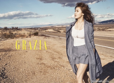 Ha Ji Won для Grazia February 2017