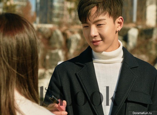 Shownu (MONSTA X), Yebin (DIA) для 1st Look 2017