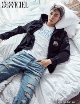 Kim Young Kwang для L'Officiel Hommes February 2017