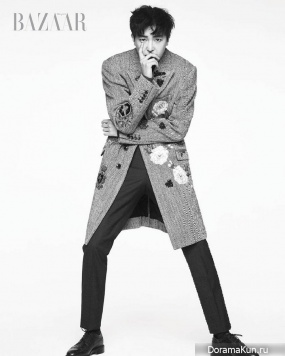Yeon Woo Jin для Harper's Bazaar February 2017
