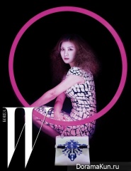Ha Ji Won для W Korea January 2017 TITLE