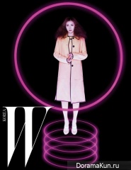 Ha Ji Won для W Korea January 2017 TITLE
