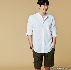 Kim Woo Bin для Giordano 2017
