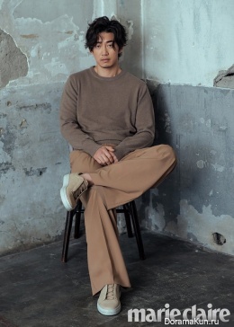 Yoon Kye Sang для Marie Claire March 2017