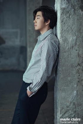 Yoon Kye Sang для Marie Claire March 2017